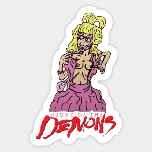 NIGHT OF THE DEMONS Sticker